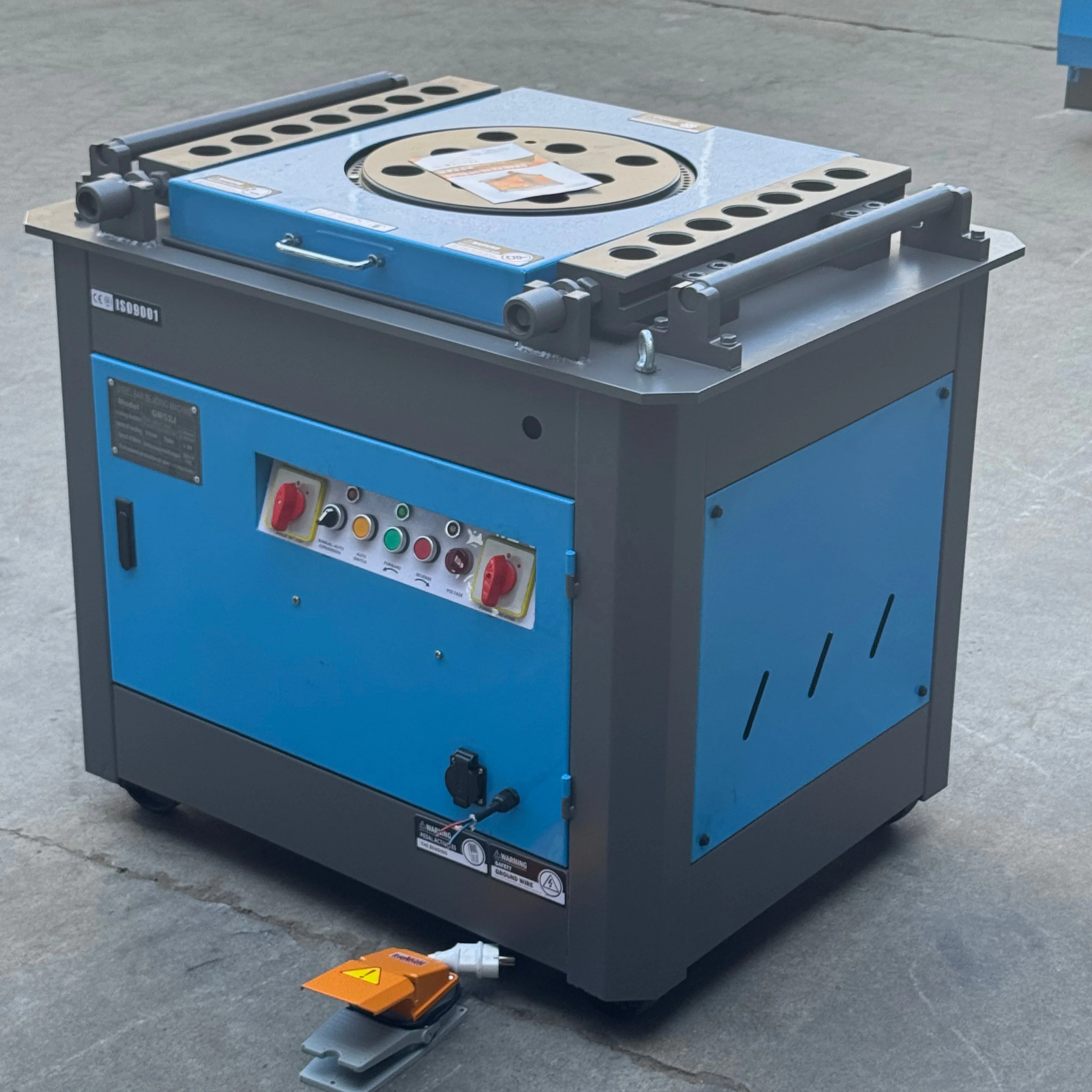 Customized Professional YG52J Rod Bar Stirrup Rebar Bending Portable 6-42mm CNC Hoop Steel Bar Bender Automatic Motor Beading