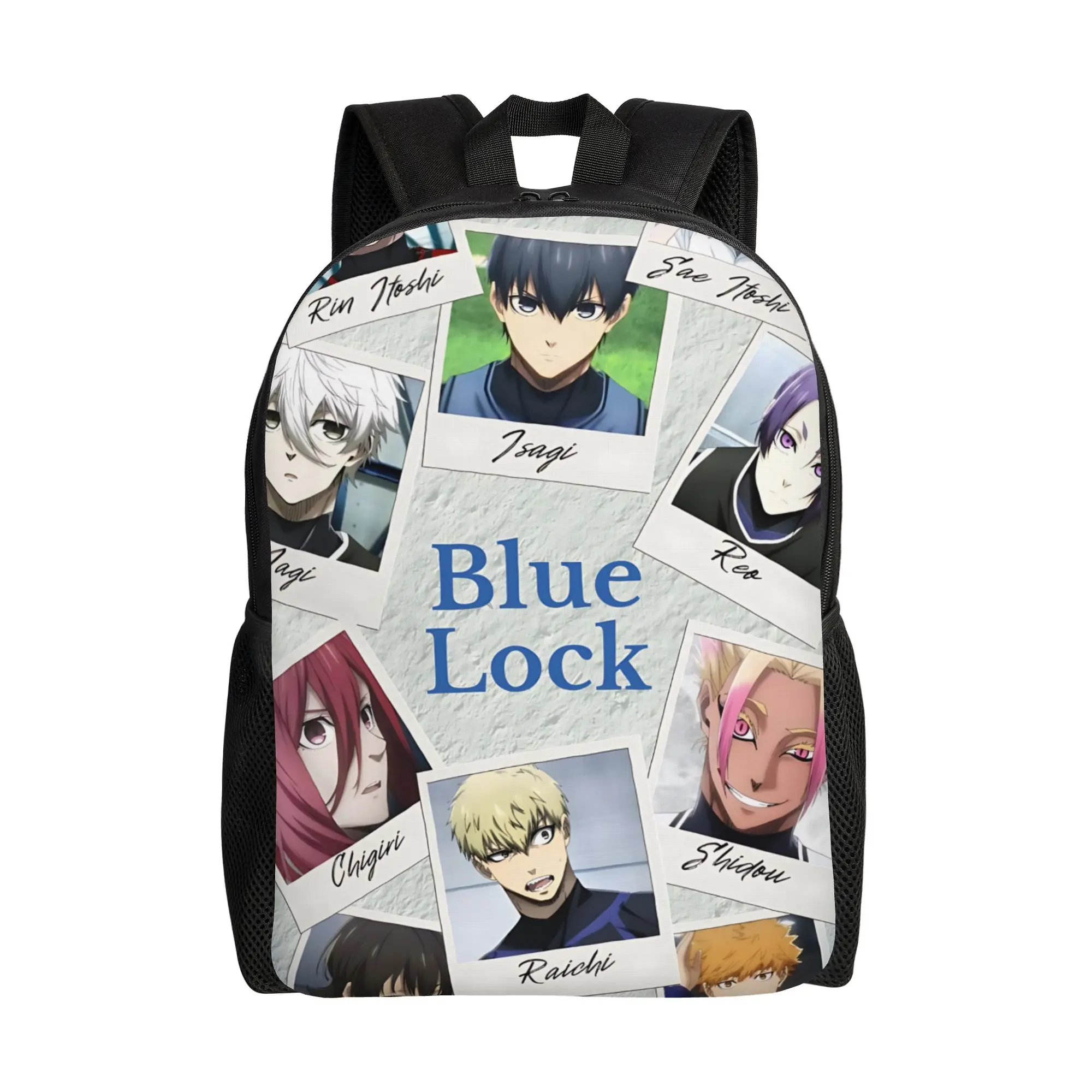 1Piece Card New School Year Bookbag Blue Lock Office Staff   Backpack