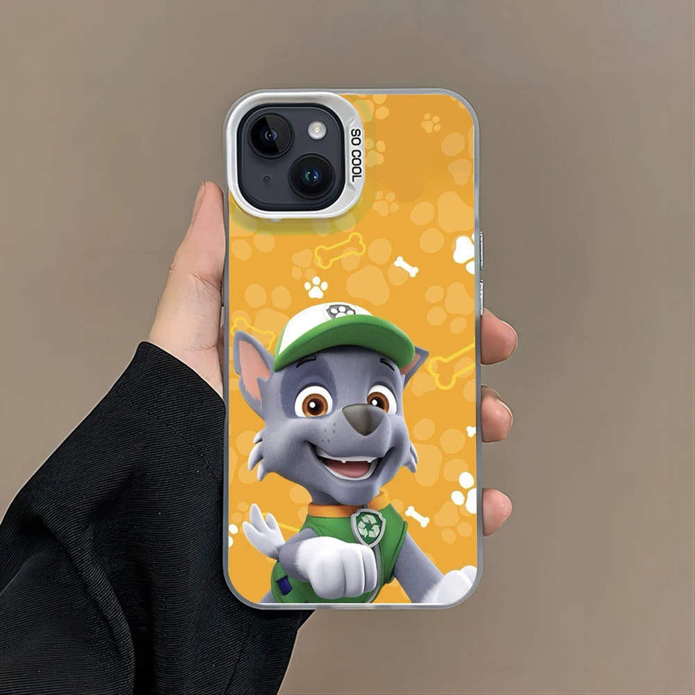 Paw Cartoon Animal Patrols Case for Samsung A73 A72 A55 A54 A53 A35 A34 A33 A32 A30 A24 A23 A22 A14 4G 5G Matte Shockproof Cover