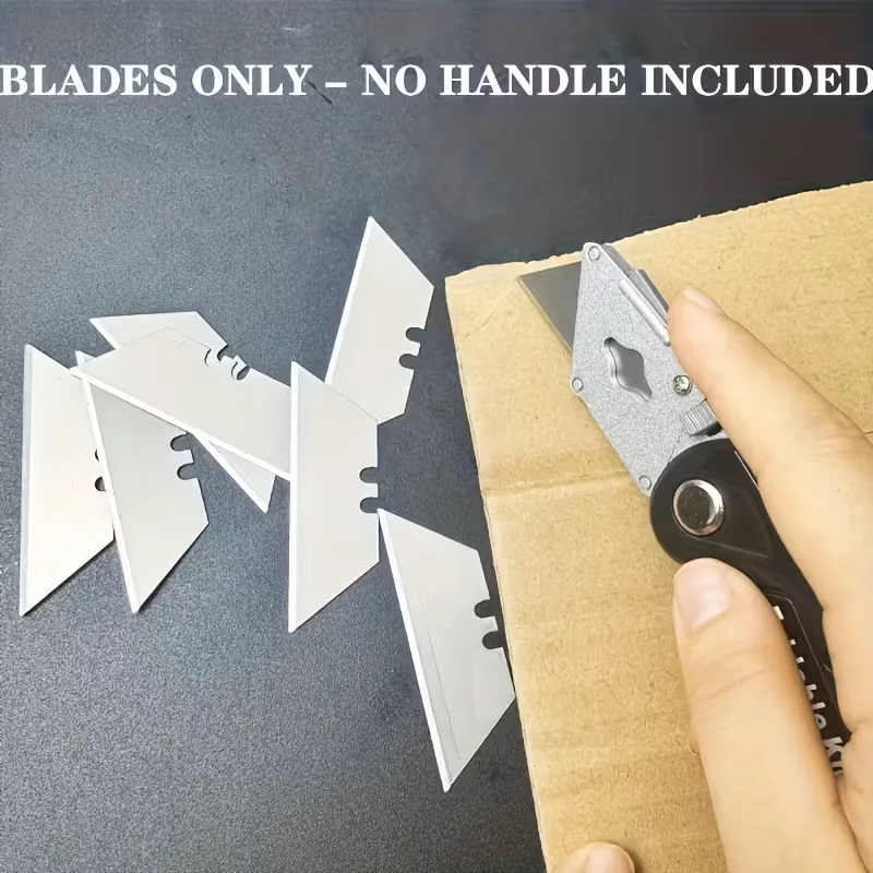Professional Trapezoidal Blade - Heavy-duty stainless steel replacement cutting blade suitable for most tool handles