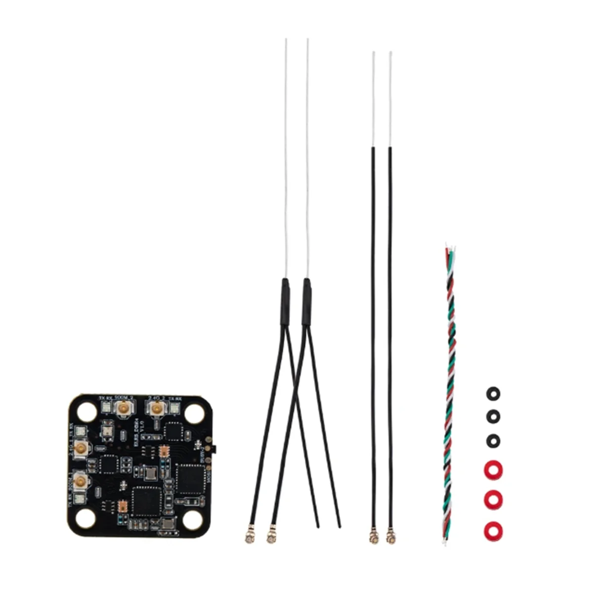 

For Radiomaster DBR4 2.4GHz Dual Band Gemini Xrossband ExpressLRS Receiver