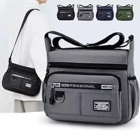 Men Crossbody Bag Single Shoulder Bags Big Capacity Commuter Storage Bag Fashion Multi-Pockets Business Travel – view 1