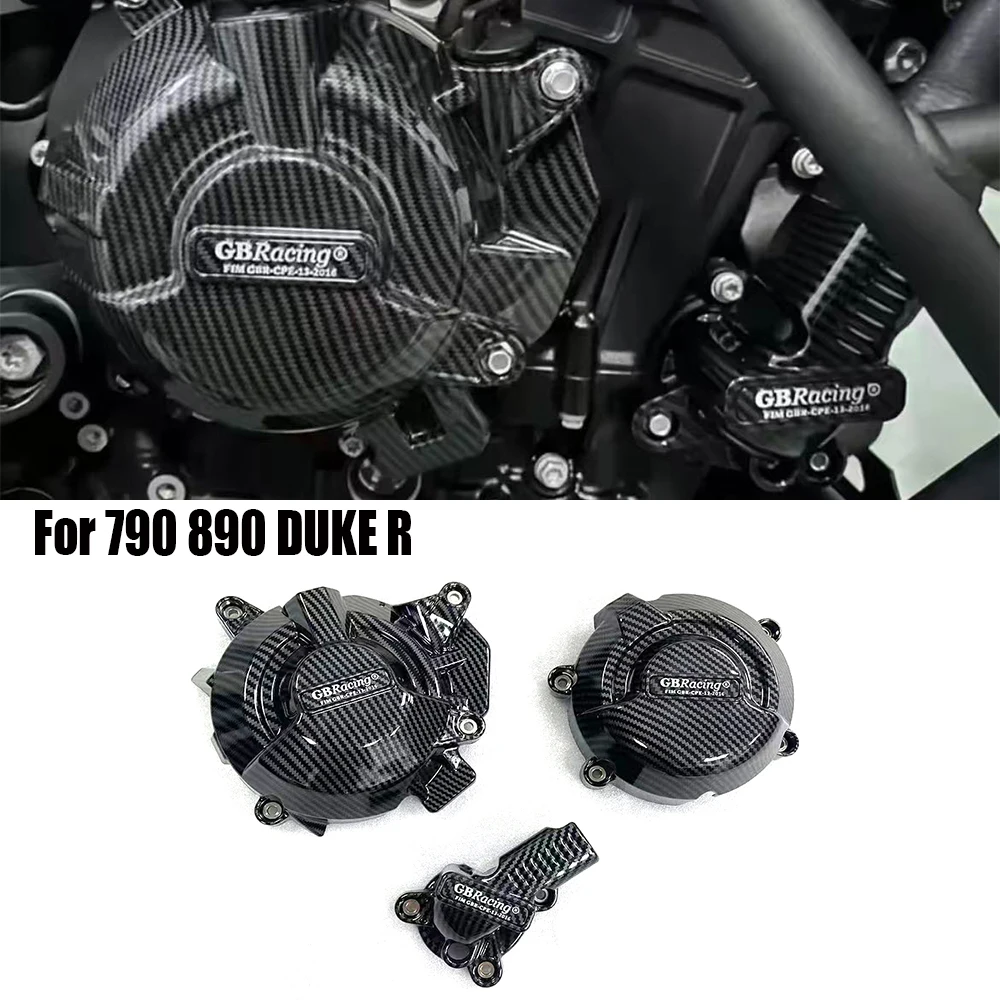 

2024- For 790 DUKE R 2018-2024 890 DUKE (R) 2020-2024 Motorcycle Engine Cover GB Racing Protective Cover Accessorie