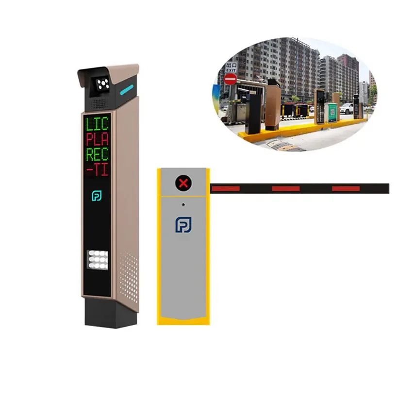 Vehicle Entry Parking Control Systems Auto Parking Management System Solution for Parking Lot Project