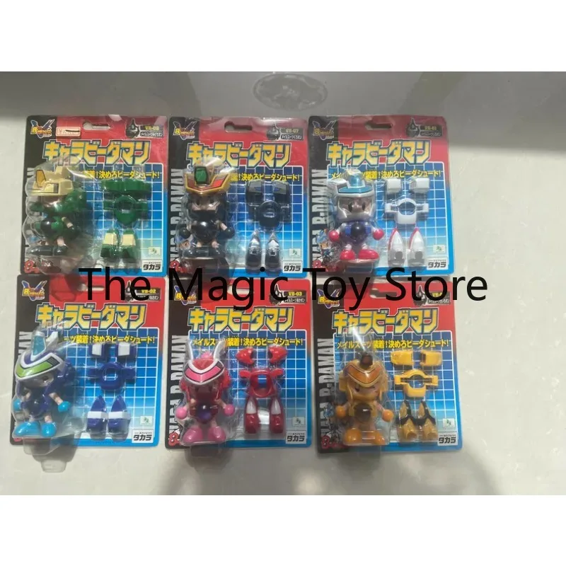 

Original Marble Man, Armored Figures: White, Green, Black, Yellow, and Blue—Toys, Models, Birthday Gifts, Complete Set