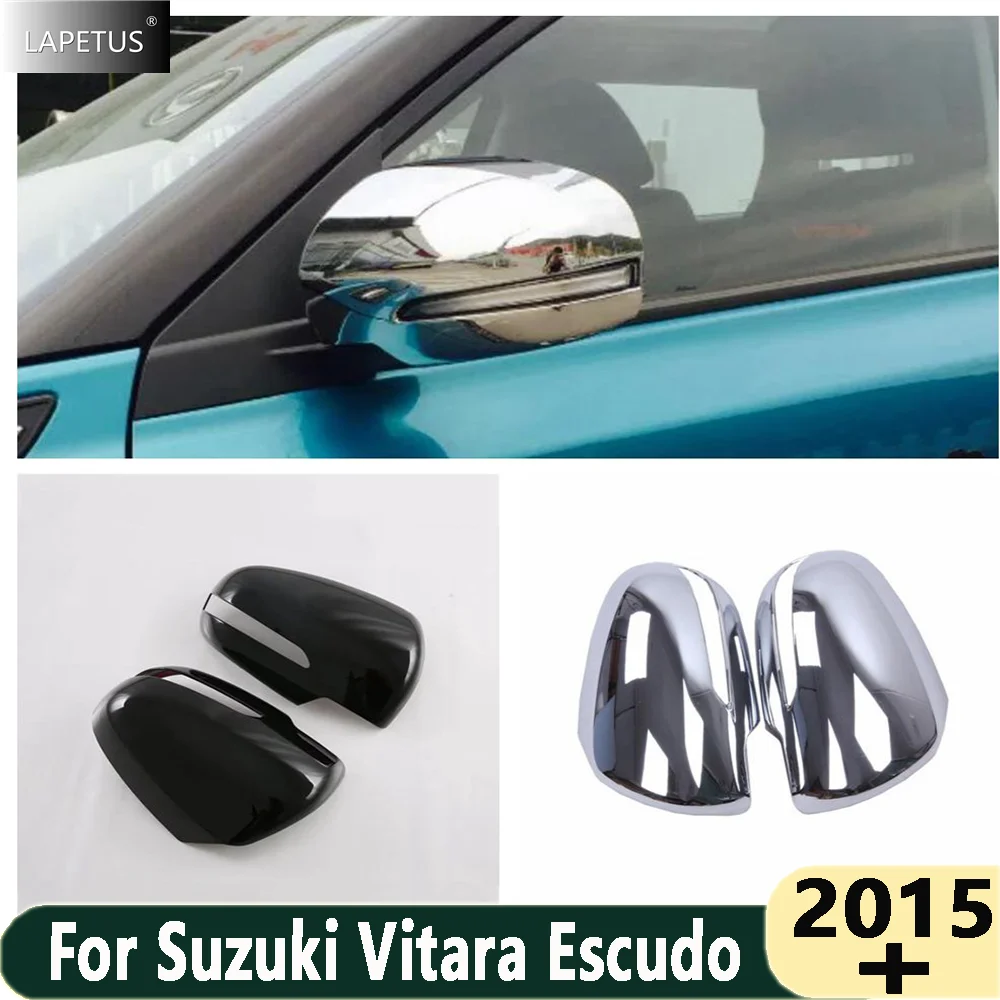 

For Suzuki Vitara 2015 2016 2017 2018 2019 2020 2021 Car Rear View Mirrors Cover Side Door Rearview Tunring Light Mirror Trim