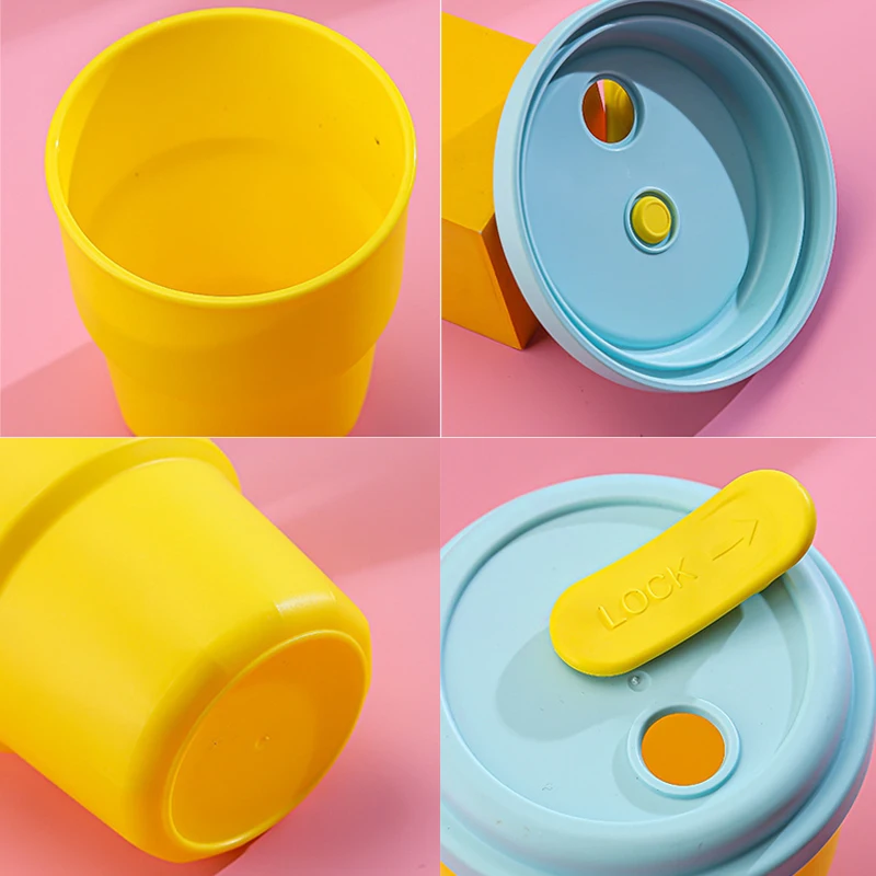 Taza de goma de silicona Paw Patrol de 380ML con pajita para beber, tazas de agua bonitas de dibujos animados de Anime, regalos de cristal portátiles de moda para estudiantes