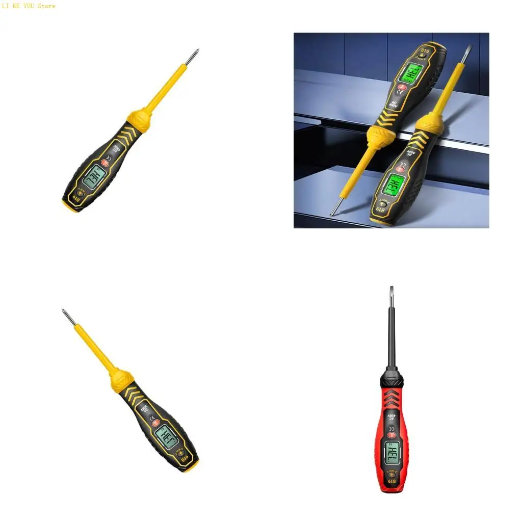 

W3JE Detector NCV Probes Tester Pen Backlit Screen Tester