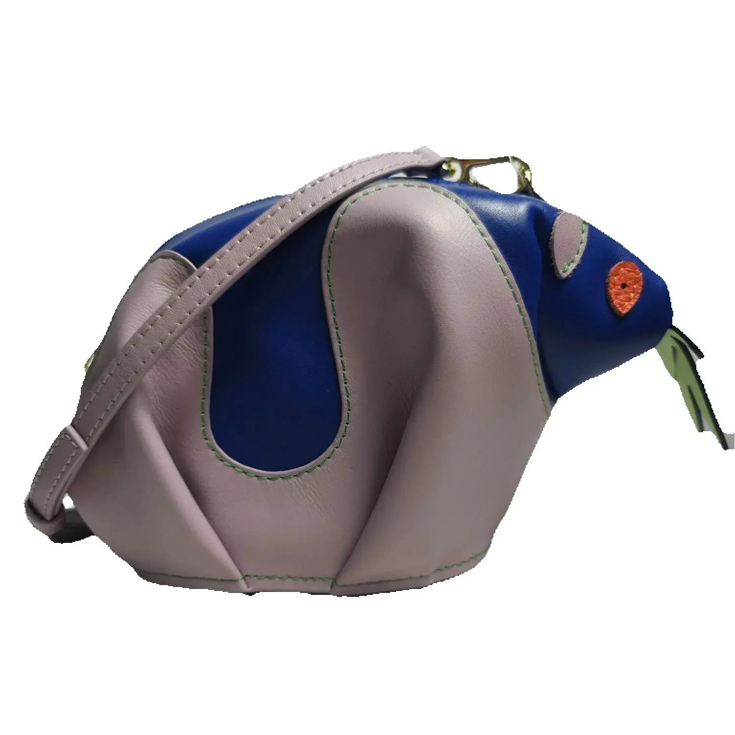 

Colorful Panda Bag Creative Genuine Leather Crossbody Bag Customized Cute Animal Shaped Coin Purse- Welcome to be the Designer