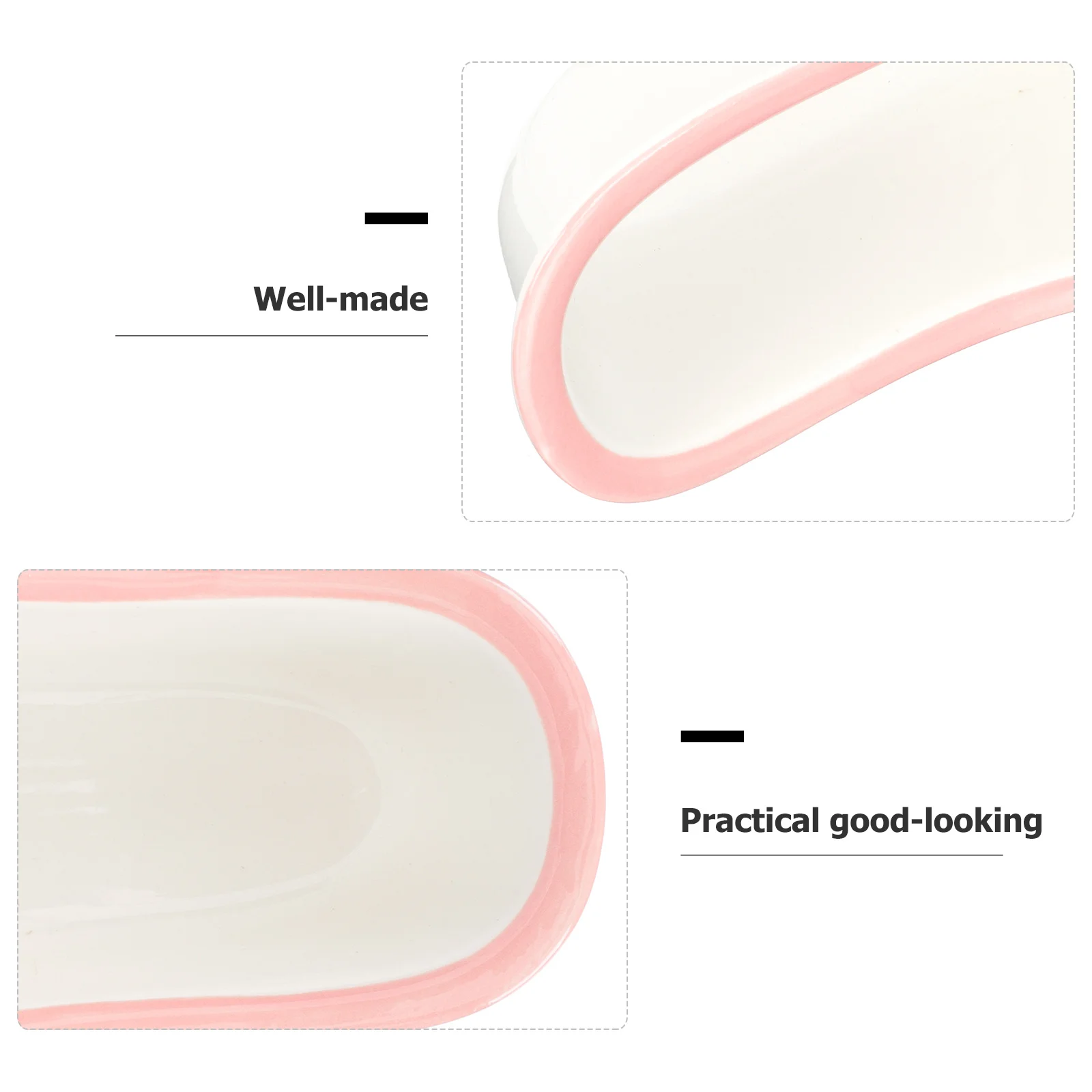 

Ceramic Bathtub Bowl Household Fruit Bowl Multi-Function Dessert Container Ice Cream Pudding Accessory