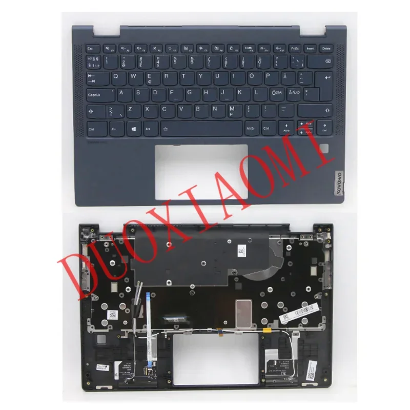 

New for Lenovo IdeaPad Yoga 6-13are05 laptop 13alc6 upper case ASM Nordic C 82fn BL 5cb1b22406