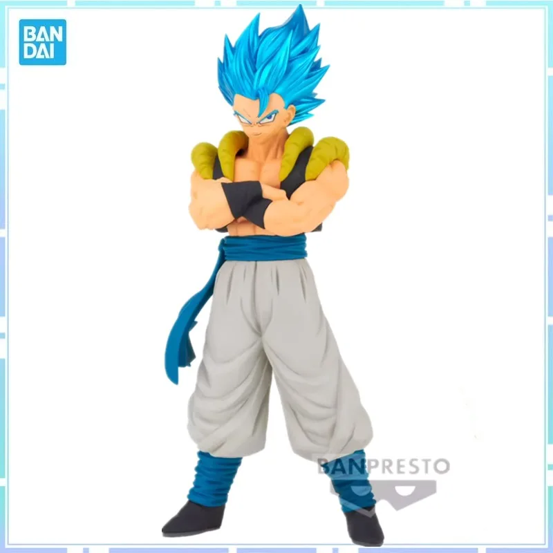 

Bandai Original Banpresto Anime Dragon Ball SUPER BLOOD OF SAIYANS SPECIALXVIII Gogeta PVC Action Figure Collectible Toy