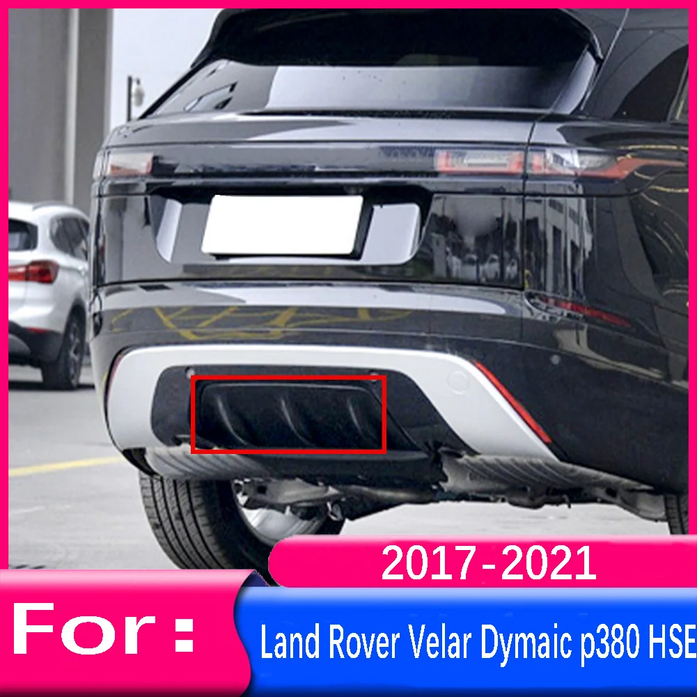 For Land Rover Range Rover Velar Dymaic P380 HSE 2017 2018 2019 2020 2021 L560 Car Rear Bumper Trailer Cover Lower Guard Plate