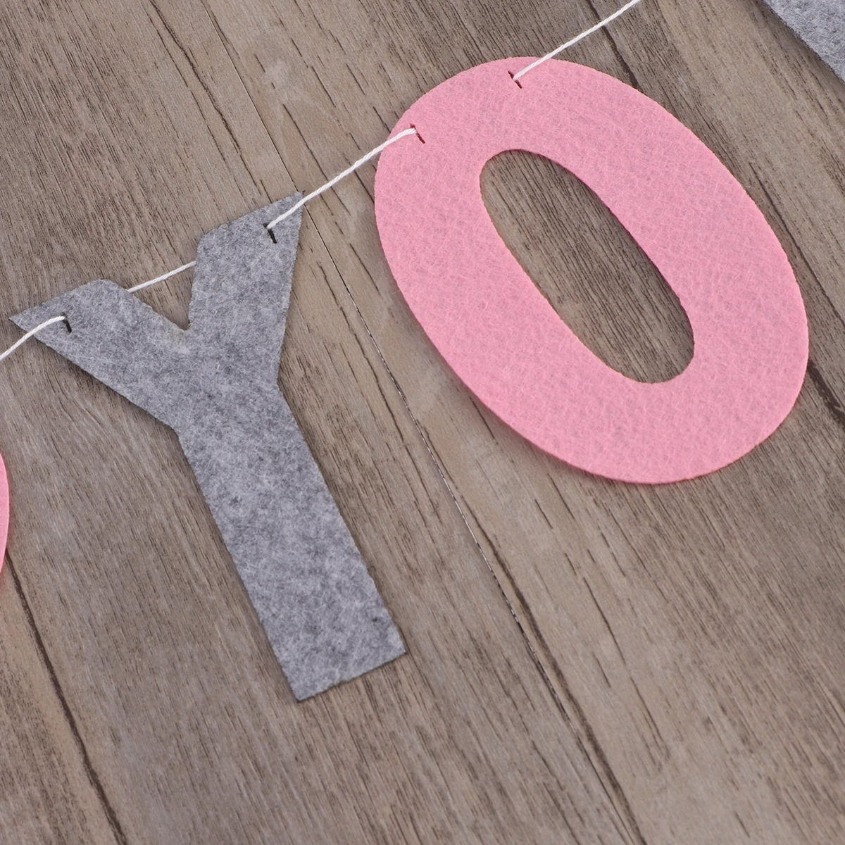 

3.5 Meters Thickened Tear Resistant Non Woven Fabric Bunting Garland Thanksgiving Banner Decorative Wedding Party Home