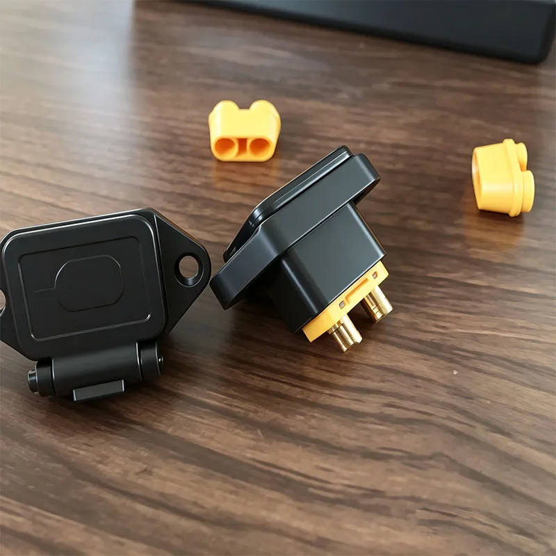 XT90-F/M Power Charging Plug XT90 Male Female Diamond Shell Anti-fire Electric Vehicle Lithium Battery Modification Interface