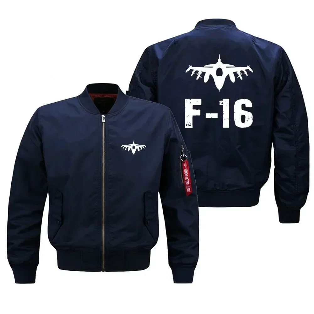 

F-16 Pilots Military Flight Aviation Men Ma1 Bomber Jacket Outdoor Windproof Man Baseball Coats