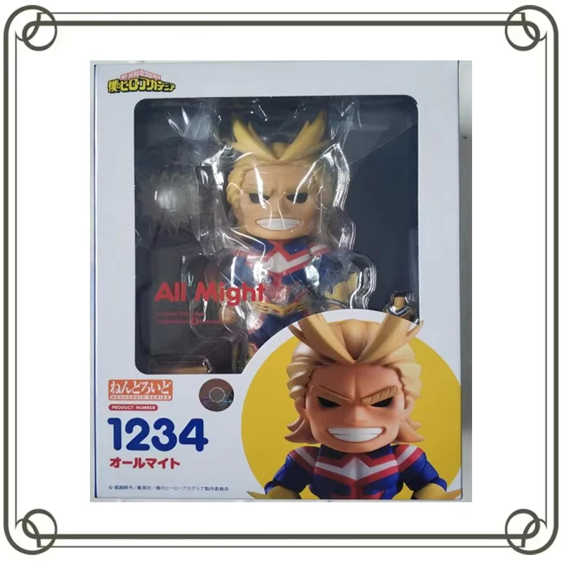 All·Might My Hero Academia Q-version Holiday Gifts Ornament Anime Action Figures Model Kids Toy