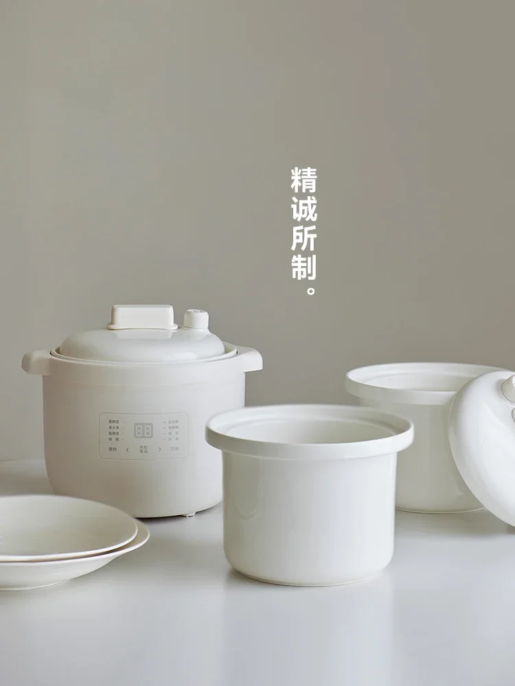 وعاء الحساء الكهربائي 220 فولت 2 سعة 5 لتر مع ضغط صغير لحساء الطبخ المنزلي عصيدة CBL