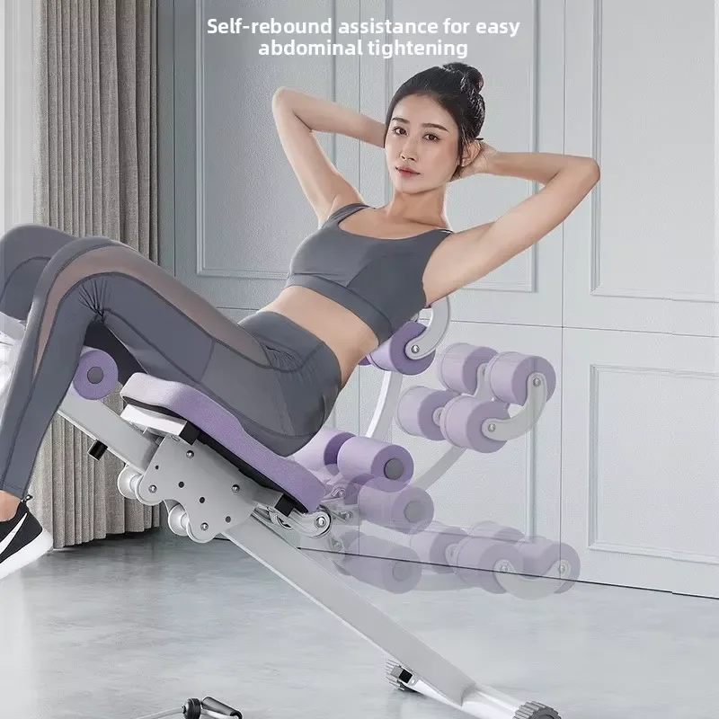 Abdominal Exercise Machine Fitness Equipment Foldable Ladies Home Core Training Abdominal Skinny Machine Model AD-736 8kg