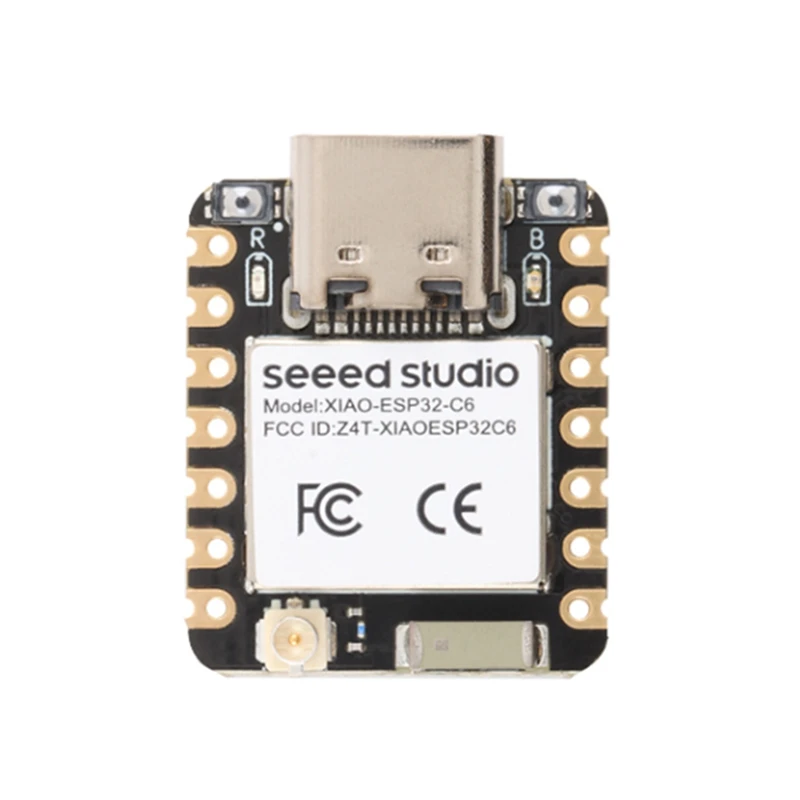 

Seeed Studio XIAO ESP32C6 Development Board Wifi 6+Bluetooth Support Zigbee Matter Supermini Development Board For Arduino