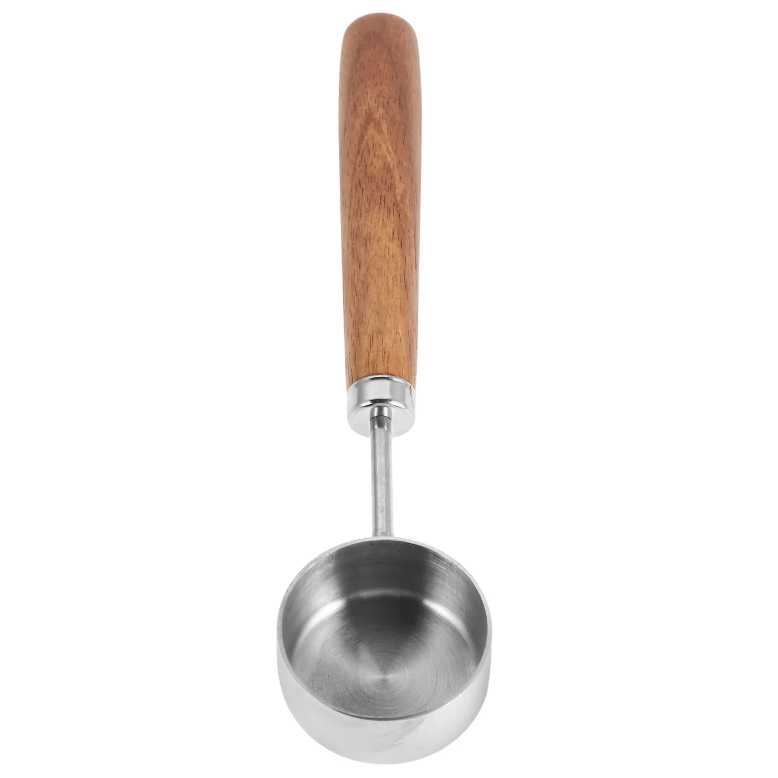 

15Ml Stainless Steel Tea Scoop Wood Handle, Measuring Spoon For Ground Coffee Protein Powder Milk Sugar, Tea Shovel Spoons