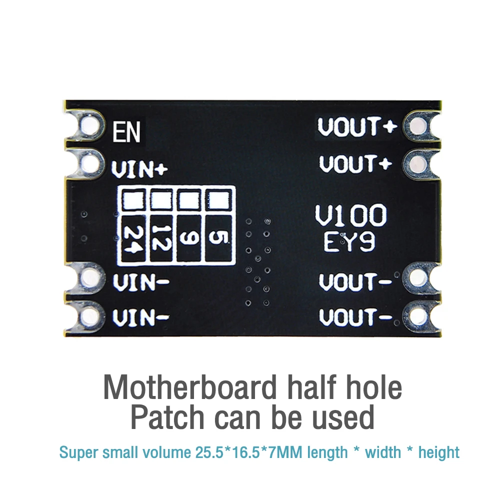 2A DC to DC High Efficiency Voltage Regulator Buck Power Module 6-100V to 5V12V Buck Converter DIY Power Supply Step-Down Module