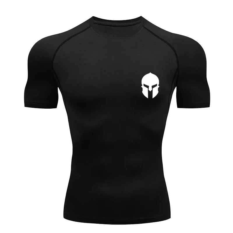 Quick Dry Compression Shirt Men Gym Running and Jogging T-Shirt Fitness Cycling Jersey Rashguard Jiu Jitsu T-Shirt Summer S-3XL