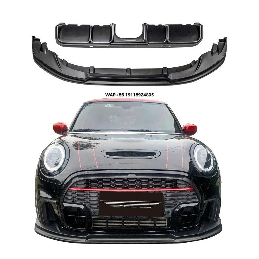 

Mini JCW F56 F57 3D Style Front Lip Chin Spoilers Rear Diffuser Condition Bumper