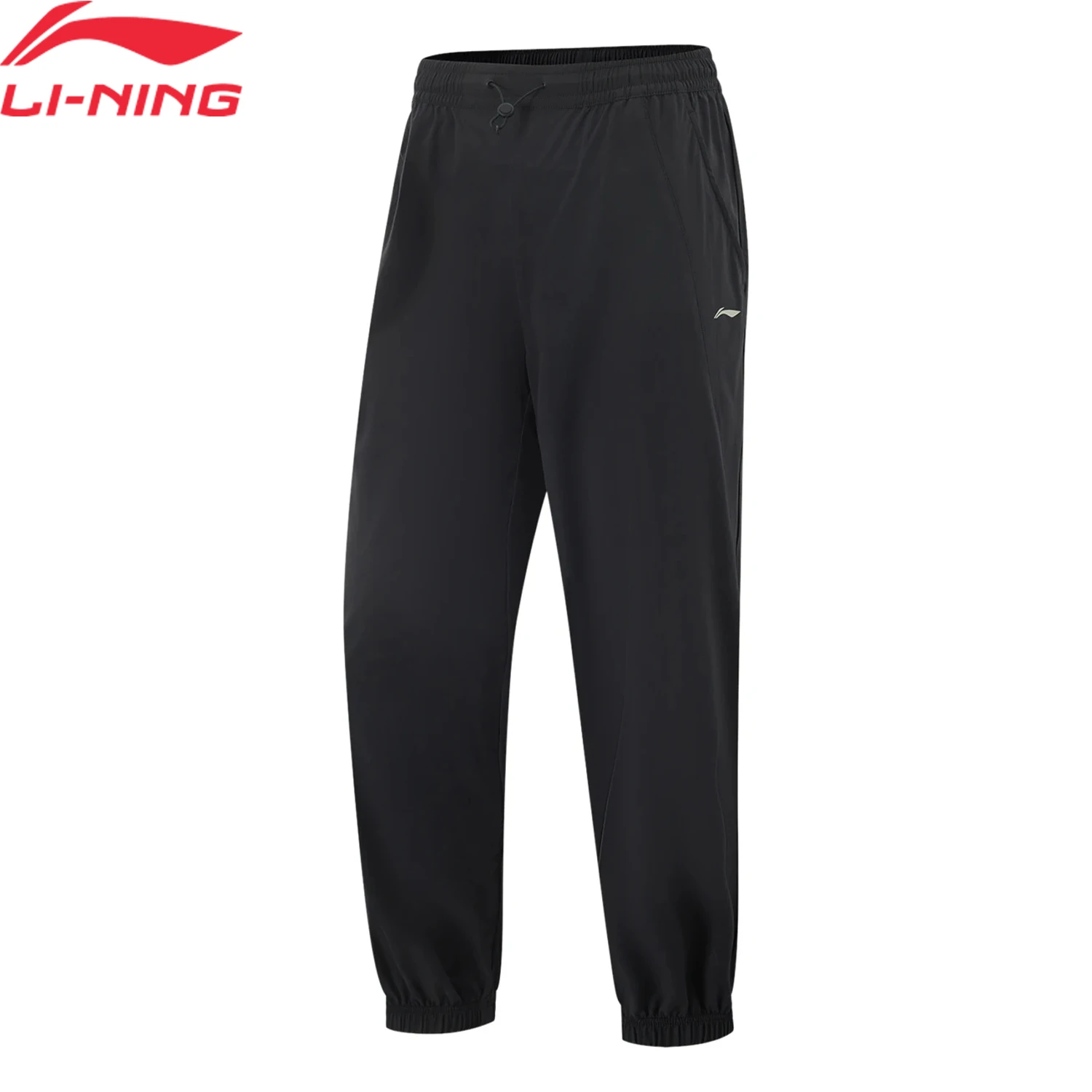 

Li-Ning Women Fitness Sports Pants AT DRY FREEZE Loose Fit 87%Nylon 13%Elastane Adjustable Waist LiNing Training Trouser AYKV154