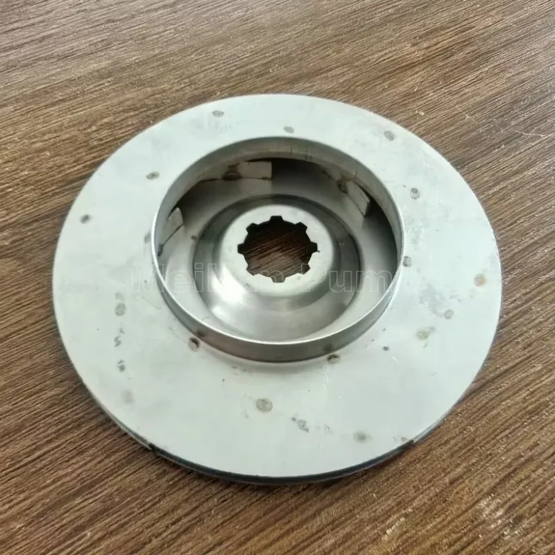 Stainless steel spline impeller diffuser for vertical multistage pumps