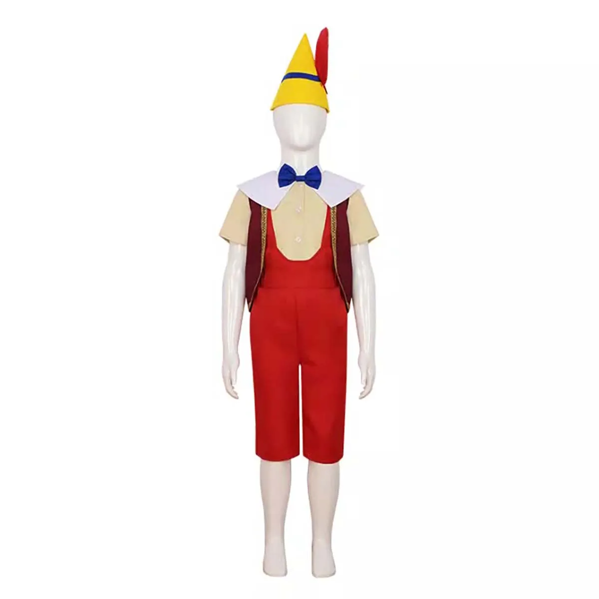 

Halloween Party Dress Up Men's Pinocchio Puppet Costume
