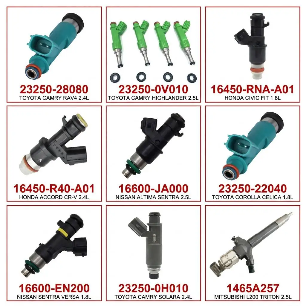 High‑Quality Fuel Injector for RAV4 Tiida