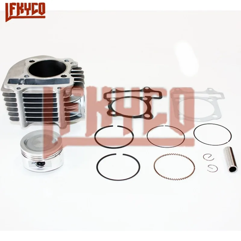 Motorcycle 62.5mm Engine Cylinder Barrel Piston Gasket Rebuild Kit Motor for GY6 200CC Motoblock QUAD ATV 200 Equipment Parts