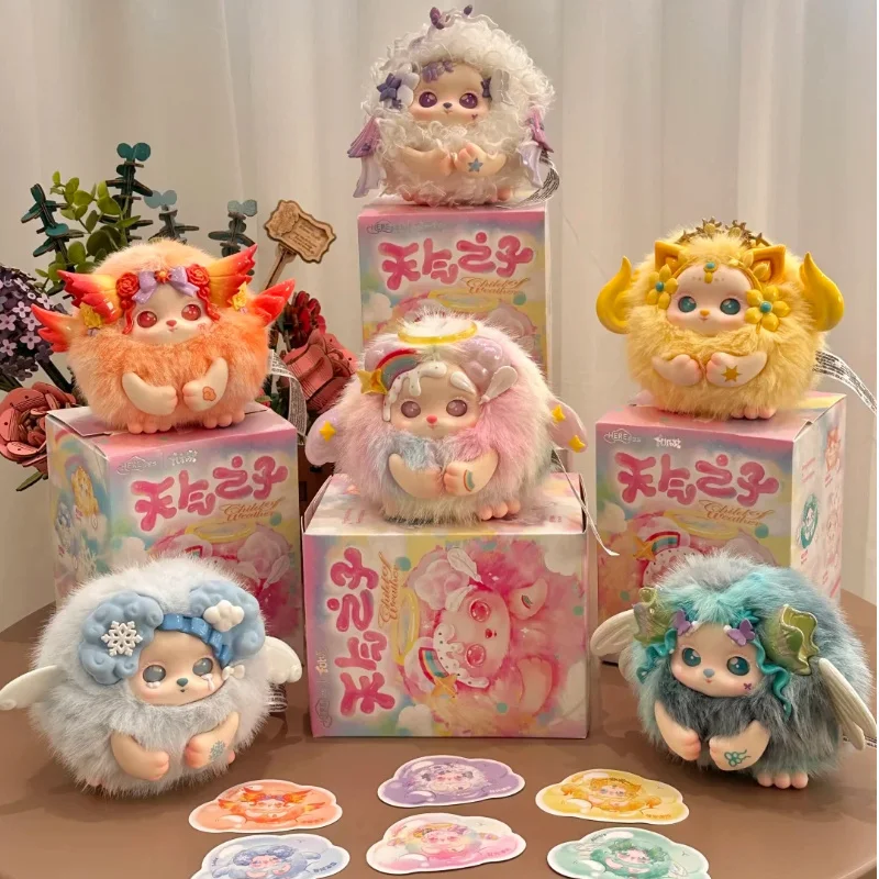 

New Genuine kawaii Funii Weather Boy Series Blind Box Plushie Collectible Figure Trendy Blind Box Toy Gift For Girls