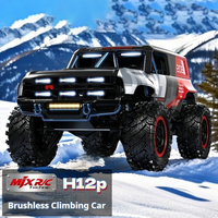 MJX H12P Mustang 1/12 Climbing Car RC Remote Control Model Car High-Speed Four-Wheel Drive Simulated Off-Road Vehicle RTR