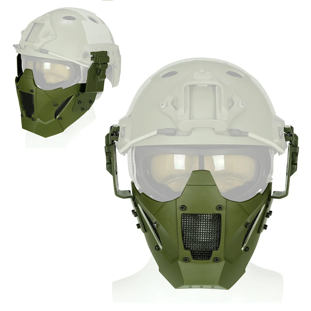

Half Grade Impact Resistant Combat for Outdoor Hunting Protective Gear Green