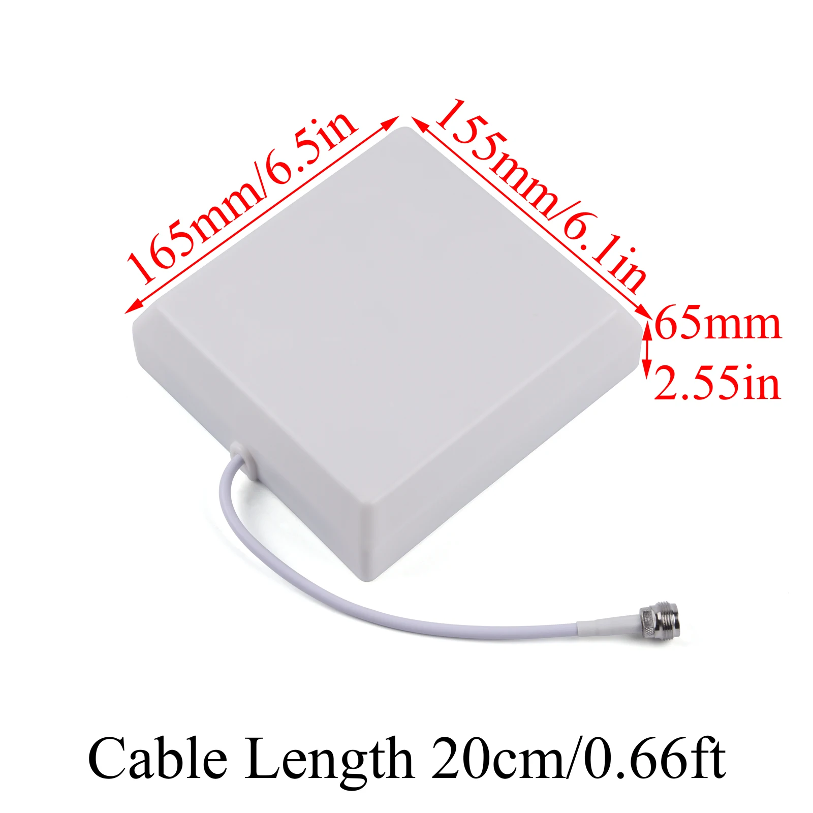 800-3700MHz Panel Antenna 2G 3G 4G 5G Indoor Antenna 6/7DB N Female For Repeater GSM CDMA Signal Booster Signal Transmitter