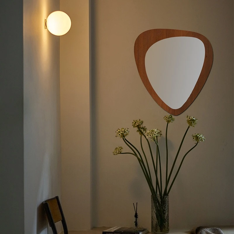 Mobili per cuori |   Replica medievale specchio in teak specchio decorativo da parete per la casa Blogger coreano che sparano