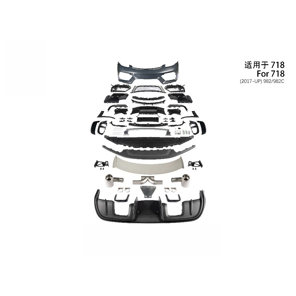 

For 718 2017 2018 2019 2020 2021 2022 2023 2024 2025 Cayman & Boxster 982 Upgrade GT4 Complete Accessories