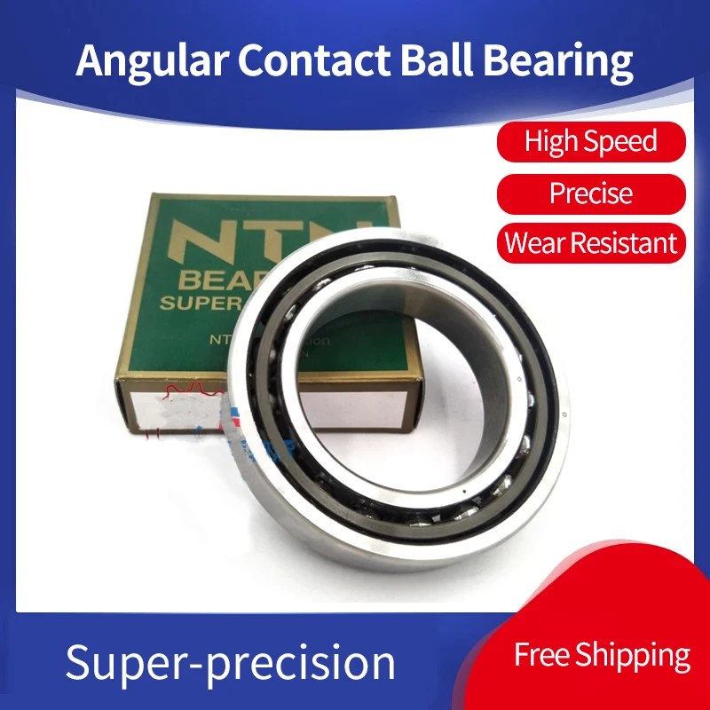 High Precision NTN JAPAN Angular Contact Ball Bearings BNT 201 202 203 204 205 206 207 208 209 GNP4