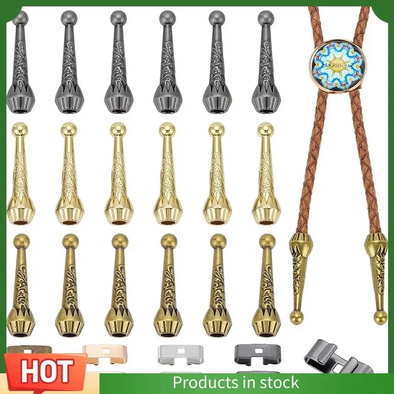 

Intuitive 4Colors Bolo Tie Findings Kit Bolo Tie Slide Clasps For Bolo Tie Making Jewelry Making DIY Craft Clothes Decor