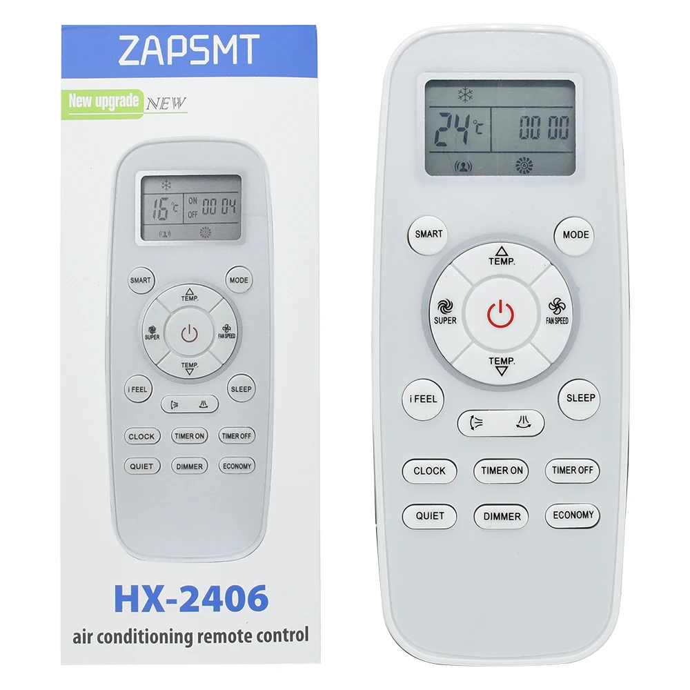 

New Universal HX-2406 AC Remote Control For Hisense Kelon Air Conditioner DG11L1-04 DG11J1-16 DG11E3-01