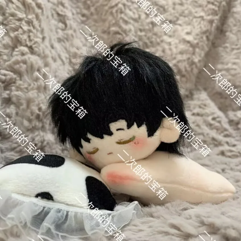 "Amor y espacio profundo" Li Shen, Shen Xinghui, Qi Yu, Qin Che, muñeca de algodón con posición para dormir de 10cm, regalo para bebé desnudo sin ropa
