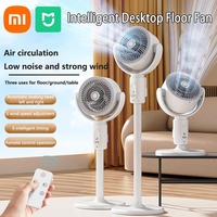 Xiaomi Desktop Floor To Fan With Remote Control Retractable Intelligent Silent Electric Fan Home Office Air Circulation Fan New