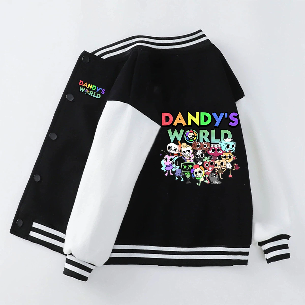 

Куртка с героями мультфильмов Dandys World для девочек и мальчиков, детские пальто, весенние детские однобортные куртки, повседневная спортивная верхняя одежда для мальчиков