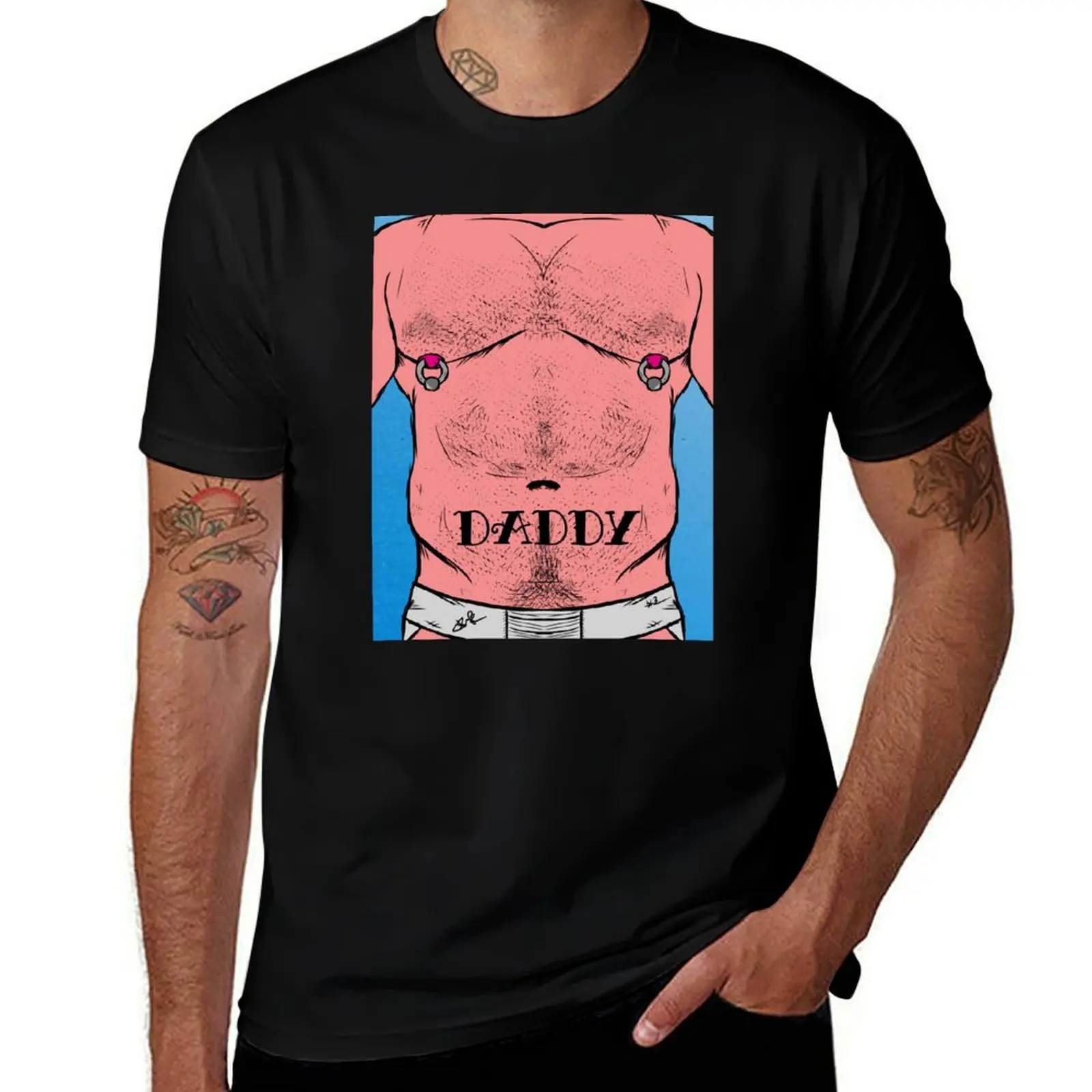 

Daddy T-Shirt cotton t shirts high quality man t shirts cotton mens graphic t shirts T-Shirt