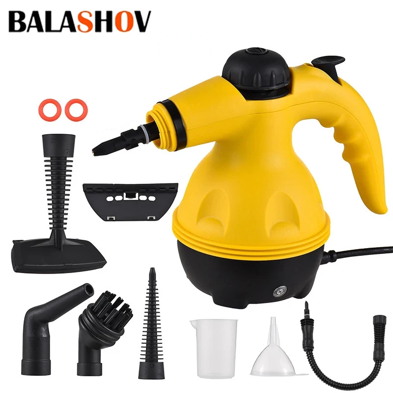 Portable Steam Cleaning Machine Suitable for a Variety of Places of Hand-held 1000W High Temperature Steamer Cleaning Machine