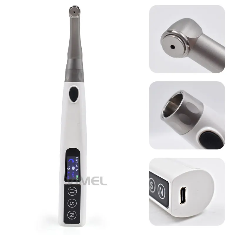 Universal Dental Electric Wireless Torque Wrench With 16pcs Screwdriver 20:1 Handpiece Portable Dental Implant Drill - view 4