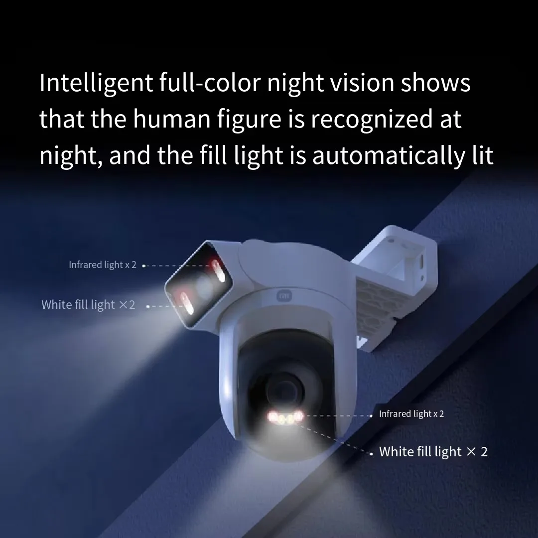 Xiaomi Mijia App 5700mah بطارية ذكية في الهواء الطلق كاميرا IP HD 1080P الأمن اللاسلكي الأشعة تحت الحمراء للرؤية الليلية IP65 كاميرا مقاومة للماء