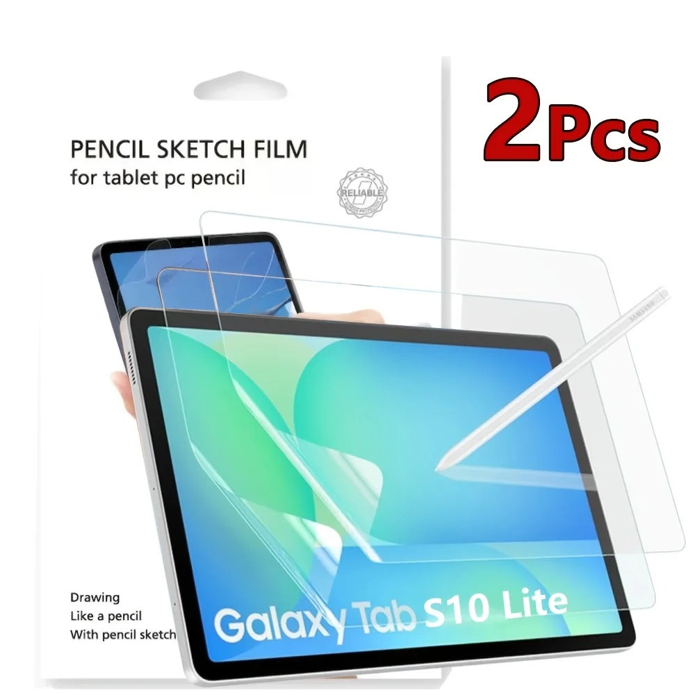 Specially designed for Samsung Tab S10 Lite/S10 FE/S10/S9 FE/S9/S8/S7 SM-X400/X406B/X520/X526B, 2-piece matte screen